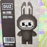Конструктор Magic Blocks «LABUBU Лабубу» (Колір: Коричневий) м.9189 (висота 33 см)  №756126 - Amsterdam HR277