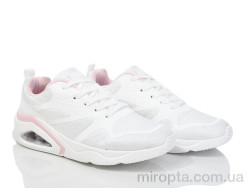 Кросівки 20-1048-2 white р: 36-41, в упаковці: 8 пар, купити тільки гуртом