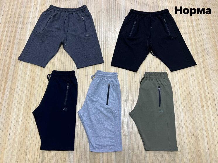 Шорти чоловічі, трикотаж (р: М,L,XL,2XL) 5 кольорів, в упаковці 4 шт. №383384 - Turkey SE897
