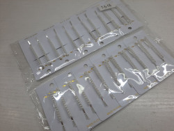 Шпилька для волосся "7-5-18" метал (р: 6см) в упаковці 24 шт. №387778