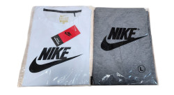 Футболка чоловіча "Nike" бавовна (р: 46-54) 2 кольори, в упаковці 5 шт. №365860