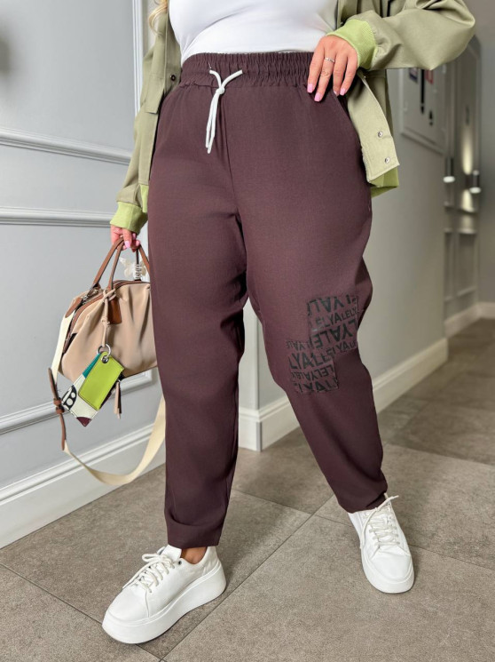 Джинси жіночі baggy, джинс котон м.351 (р: 48-50, 52-54, 56-58) №814682 - 