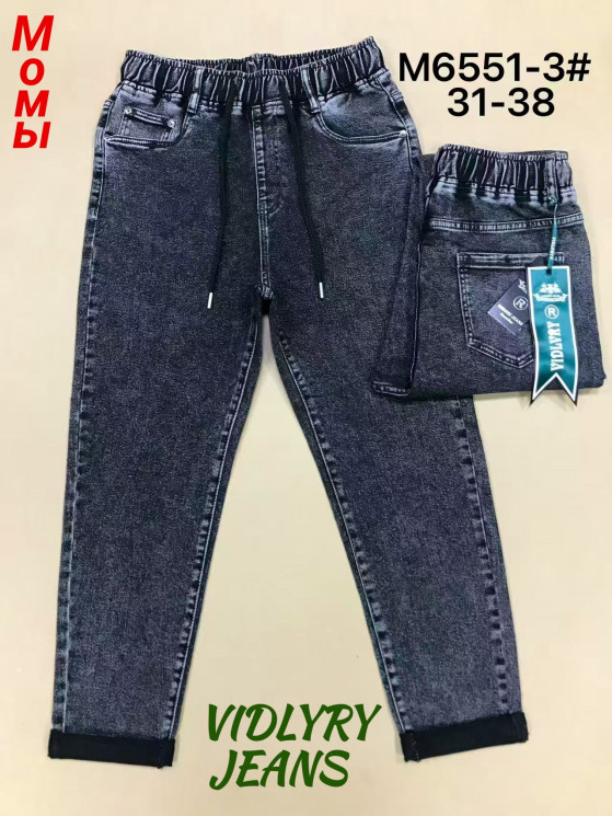 Джинси жіночі мом м.6551-3 (р:31-38) в упаковці 6 штук №764568 - Vidlyry 3574