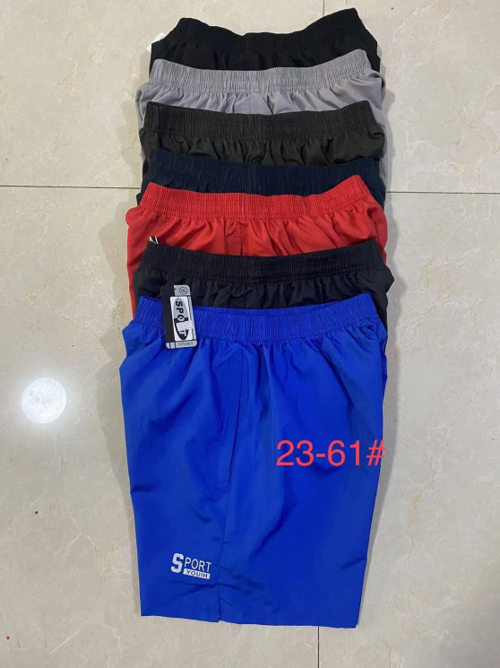 Шорти чоловічі, плащівка, м.23-61 (р. XL-5XL ), 7 кольорів, в упаковці 5 штук №326686 - 