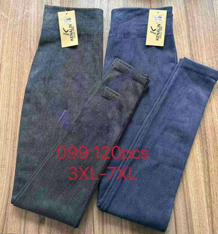 Штани жіночі, мікровельвет, м.099 (р: 3XL-7XL ), 2 кольори, в упаковці 4 штуки №324263 - OLLGA SE911