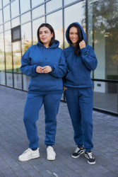 Костюм жіночий, тринитка на флісі, м. 111.4 (р: M, L, XL, XXL) №717717