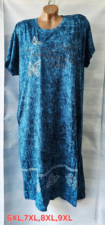 Сукня жіноча, трикотаж (розміри: 6XL-9XL ), в упаковці 4 штуки №345116 - Iris BG/PO436