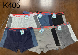 Труси чоловічі, котон, м.К405 (розмір: XL-4XL), мікс кольорів, в упаковці 24 шт. №327300