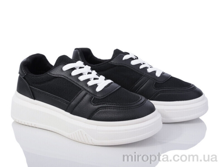 Кросівки 150-49 black р: 36-41, в упаковці: 8 пар, купити тільки гуртом - 945584