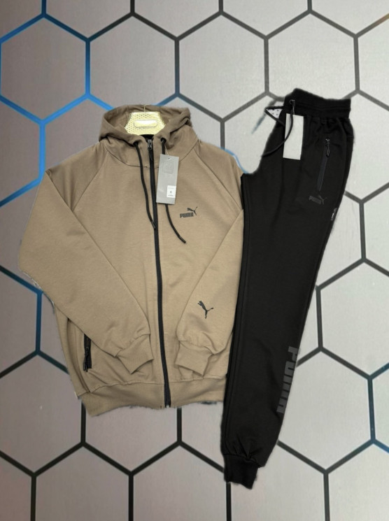 Спортивний костюм чоловічий Puma "4763" (р: S-2XL) в упаковці 5 шт. №373916 - AlexClothes SER2276