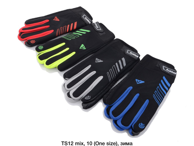 Перчаткі чоловічі "ТS12" спорт сенсор (Розмір: One Size) в упаковці 10 штук №154367 - Koroleva 470