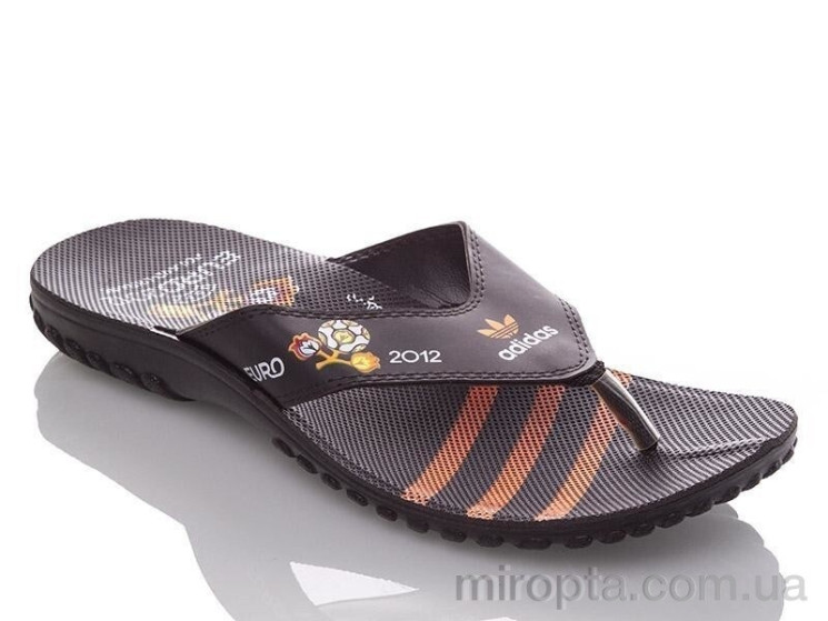 Шльопанці MA black-orange V р: 40-45, в упаковці: 6 пар, купити тільки гуртом - 509627