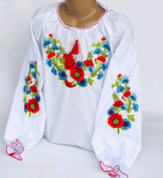 Вишиванка дитяча (розміри: зріст 122-146) в упаковці 5 штук №305071