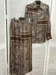 Костюм жіночий, атлас (р: one size) 2 кольори, в упаковці 5 шт. №386078