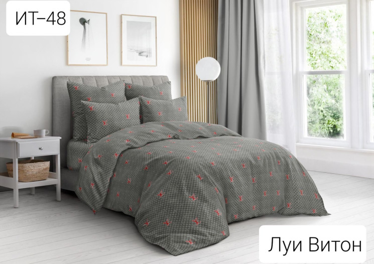 Комплект постільної білизни, бязь, м. Луи Витон (розмір: євро максі ) №345736 - Palma RZ3641