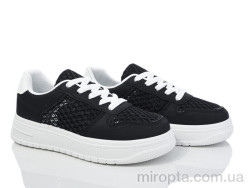 Кросівки 01-5 black р: 36-41, в упаковці: 8 пар, купити тільки гуртом