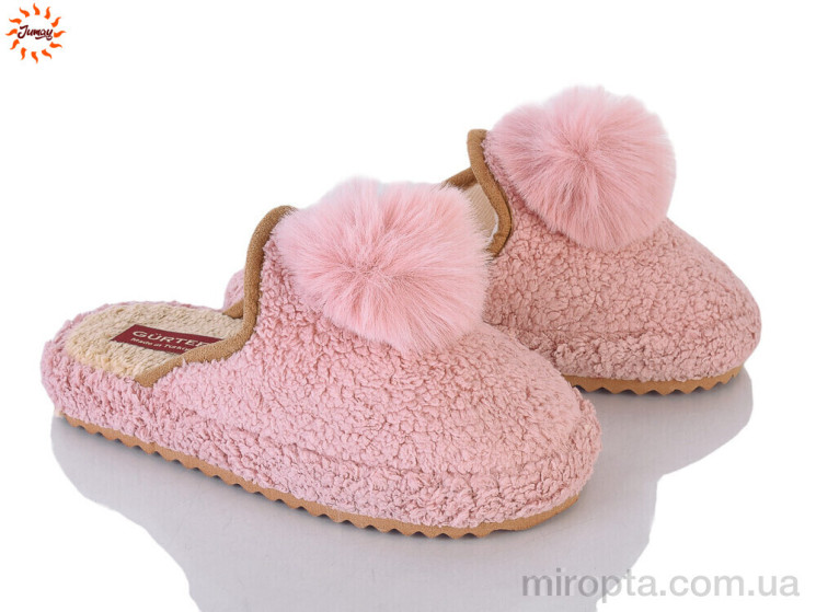 Капці 001-2 pink р: 36-40, в упаковці: 8 пар, купити тільки гуртом - 1212895