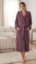 Халат жіночий, махра (р: XL,2XL,3XL) в упаковці 3 шт. №389114