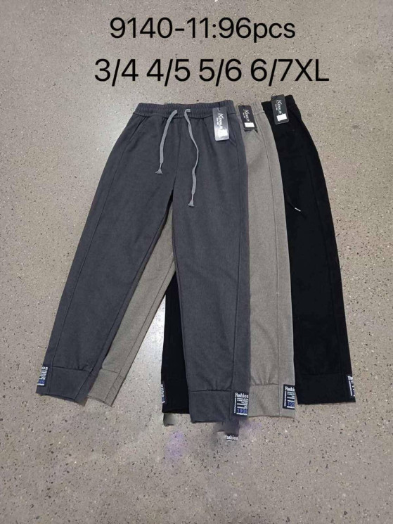 Штани жіночі, мікровельвет, м.9140-11 (р: 3XL-7XL ), 3 кольори, в упаковці 4 штуки №324264 - OLLGA SE911