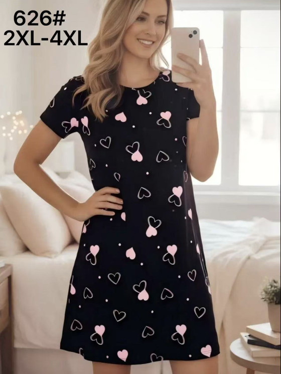 Туніка жіноча, бамбук, м.626 (р. 2XL-4XL), в упаковці 6 штук №345937 - Focus ZEL1396