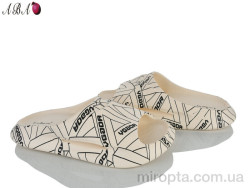 Шльопанці T2320-9 beige р: 40-45, в упаковці: 8 пар, купити тільки гуртом