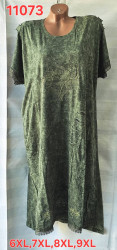 Сукня жіноча, трикотаж, м.11073 (розміри: 6XL-9XL ), в упаковці 4 штуки №345117