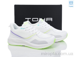 Кросівки 010 white-green р: 36-41, в упаковці: 8 пар, купити тільки гуртом