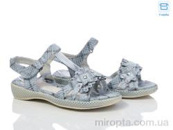 Босоніжки 8868-27 l.blue р: 30-37, в упаковці: 10 пар, купити тільки гуртом