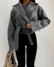 Куртка-косуха жіноча, вовна м. 600 (р. S, M, L) №409275 - 