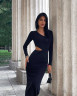 Сукня жіноча,  крепдайвінг м. 1162 (р: 42-44, 44-46) №704105 - BestFashion RZ6220 м. 1162