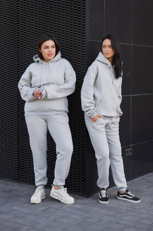 Костюм жіночий, тринитка на флісі, м. 111.4 (р: M, L, XL, XXL) №717719 - 