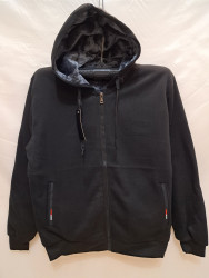 Кофта спортивна чоловіча, трикотаж, хутро, м. 2310 (Розмір: 3XL-7XL ), 2 кольори, в упаковці 5 штук №334962