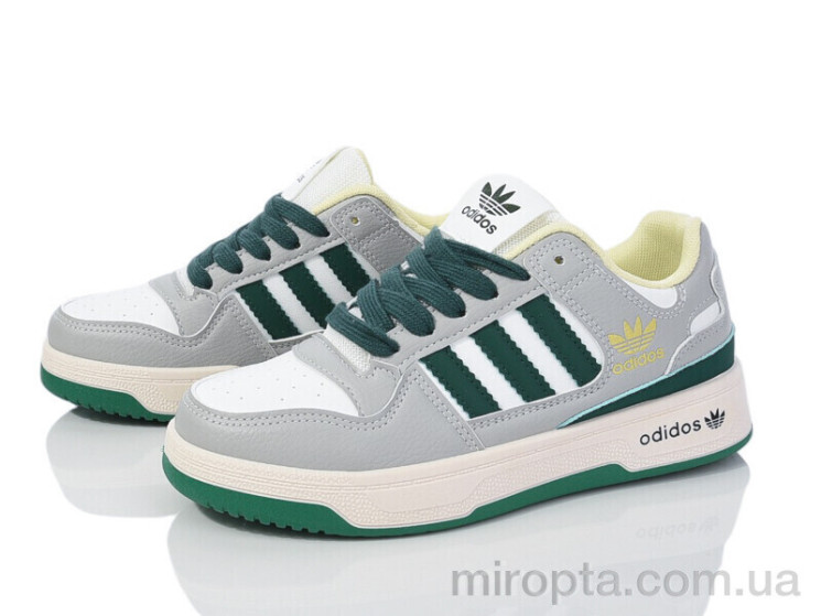 Кросівки HD16(182-37) grey-green р: 36-41, в упаковці: 8 пар, купити тільки гуртом - 969326