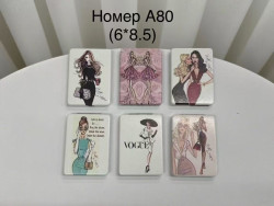 Дзеркало дитяче "А80" (р. 6*8.5см) в упаковці 12 шт. №373027