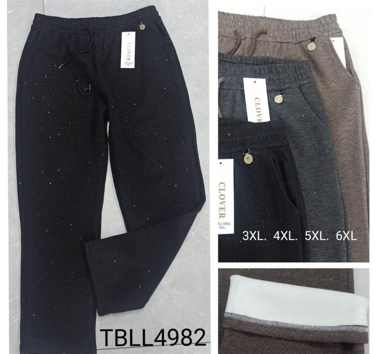 Спортивні штани жіночі на хутрі "TBLL4982" (р: 3XL,4XL,5XL,6XL) мікс кольорів, в упаковці 4 шт. №377194 - Saturn UG 241