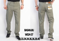 Джинси чоловічі, джинс, м.W024-37 (розміри: 32-40), в упаковці 8 штук №346610