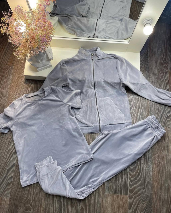 Костюм жіночий, велюр sport, м. 1627 (р: 42-44, 46-48) №707802 - BestFashion RZ6220 м. 1627
