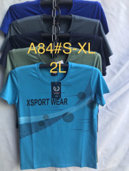 Футболка юніора "А84" котон (р: S,M,L,XL,2XL) мікс кольорів, в упаковці 10 шт. №366486