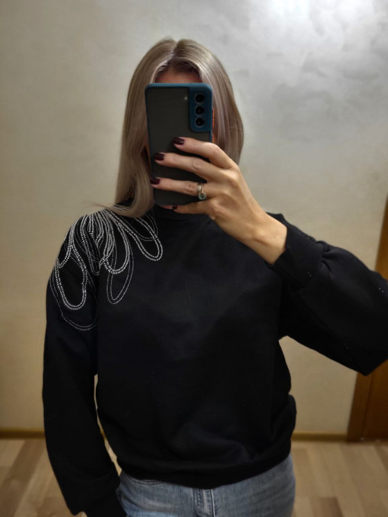 Батник жіночий, тринитка м. 5744 (р. S, M, L) №411838 - 