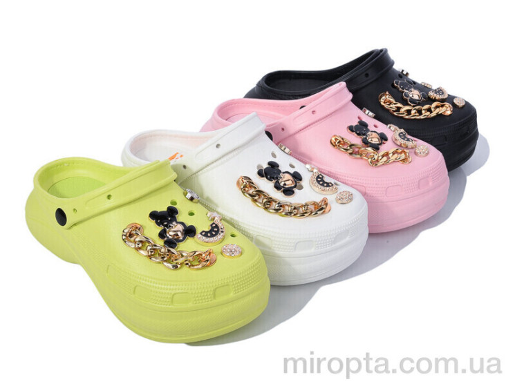 Крокси W60 mix р: 36-41, в упаковці: 12 пар, купити тільки гуртом - 950222