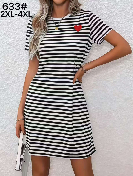 Туніка жіноча, бамбук, м.633 (р. 2XL-4XL), в упаковці 6 штук №345939 - Focus ZEL1396