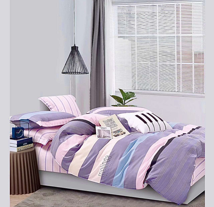 Комплект постільної білизни, сатин (р: двохспальний) №358824 - Textil HR1970