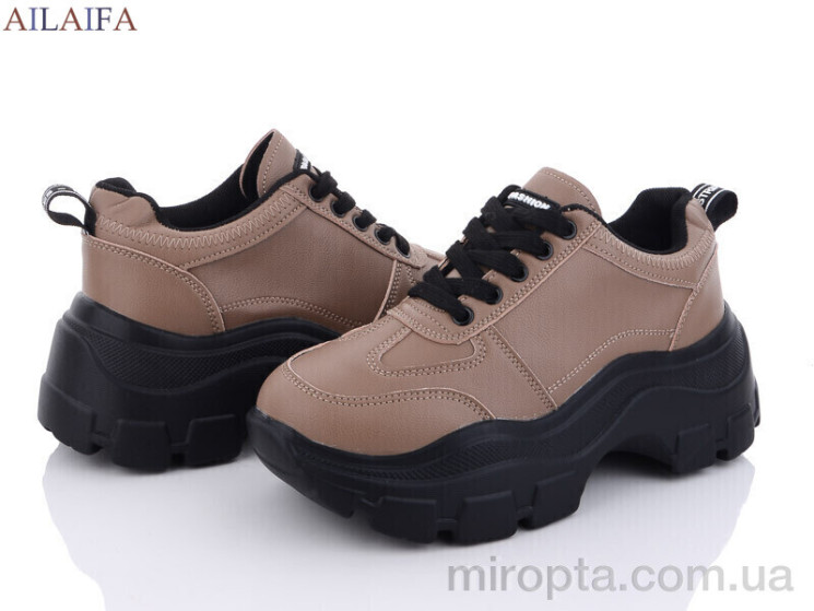 Кросівки A07-1 khaki піна р: 36-41, в упаковці: 6 пар, купити тільки гуртом - 856615
