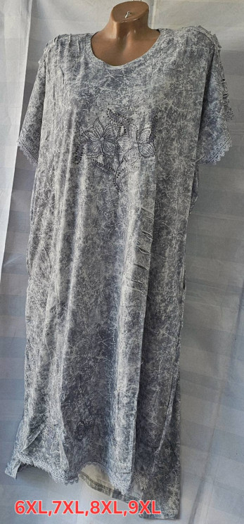 Сукня жіноча, трикотаж (розміри: 6XL-9XL ), в упаковці 4 штуки №345118 - Iris BG/PO436