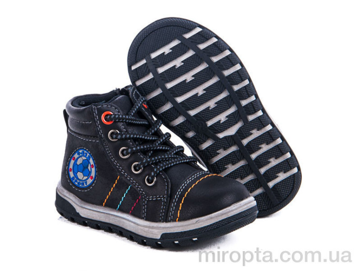 Черевики M1177-2 black р: 22-27, в упаковці: 8 пар, купити тільки гуртом - 30802
