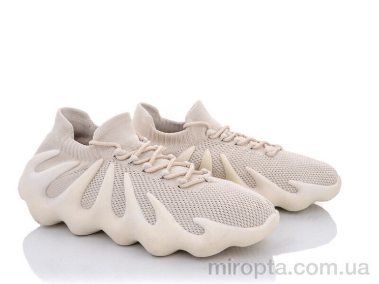 Кросівки 170-10 beige р: 40-44, в упаковці: 8 пар, купити тільки гуртом - 763919