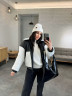 Куртка жіноча, матова шкіра, хутро, м. 619 (р: 50-52, 54-56, 58-60) №704830 - HelenTurkiye SIN1041 м. 619