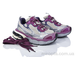 Кросівки 197-173 purple р: 36-41, в упаковці: 8 пар, купити тільки гуртом