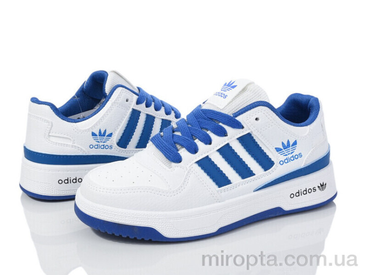 Кросівки HD16(182-37) white-blue р: 36-41, в упаковці: 8 пар, купити тільки гуртом - 969327