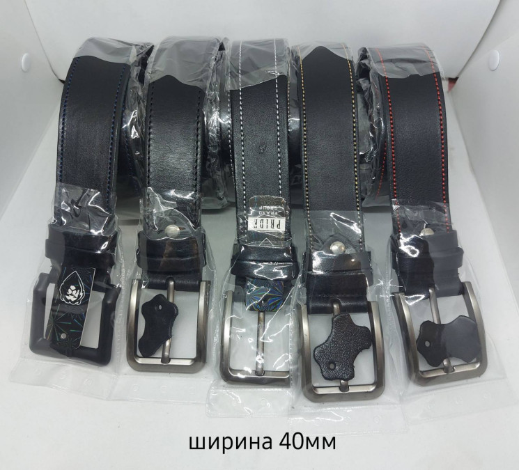 Ремінь чоловічий (Розмір: ширина - 40 мм, довжина - 110-130 см) шкіра №820251 - SE2-2095